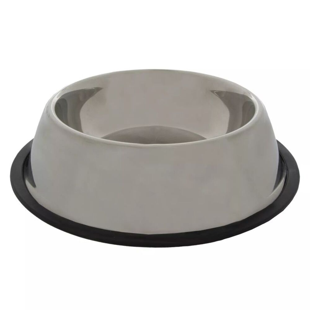 Stainless Steel Pet Bowl Slip Resistant Durable Pet Feeder 16oz Capacity